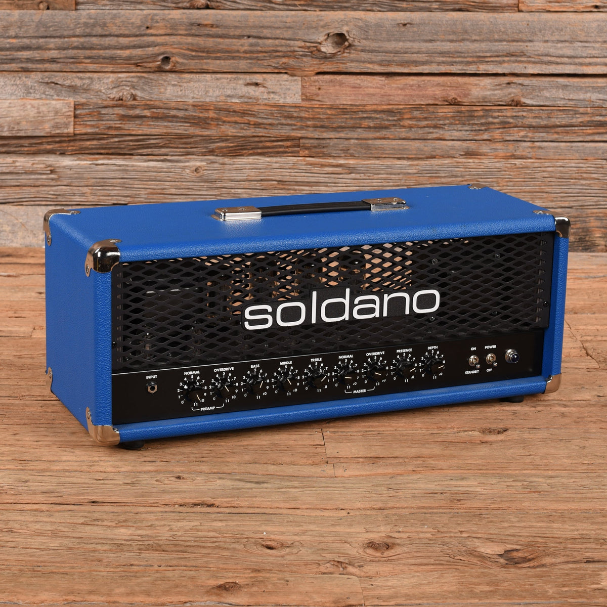 Soldano Hot Rod 100 Plus Head Blue