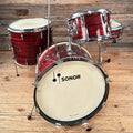 Sonor Teardrop 13/14/16/20 4pc. VINTAGE Ruby
