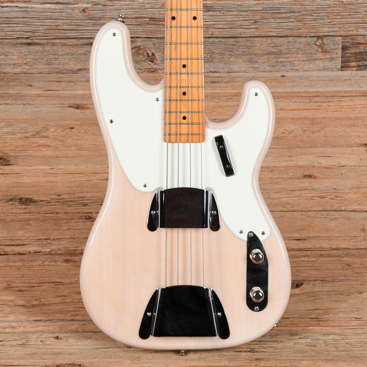 Squier Classic Vibe '50s Precision Bass 2020 White Blonde - Dave Amato of REO Speedwagon