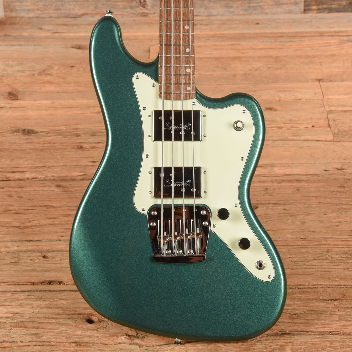 Squier Paranormal Rascal Bass HH Sherwood Green 2024