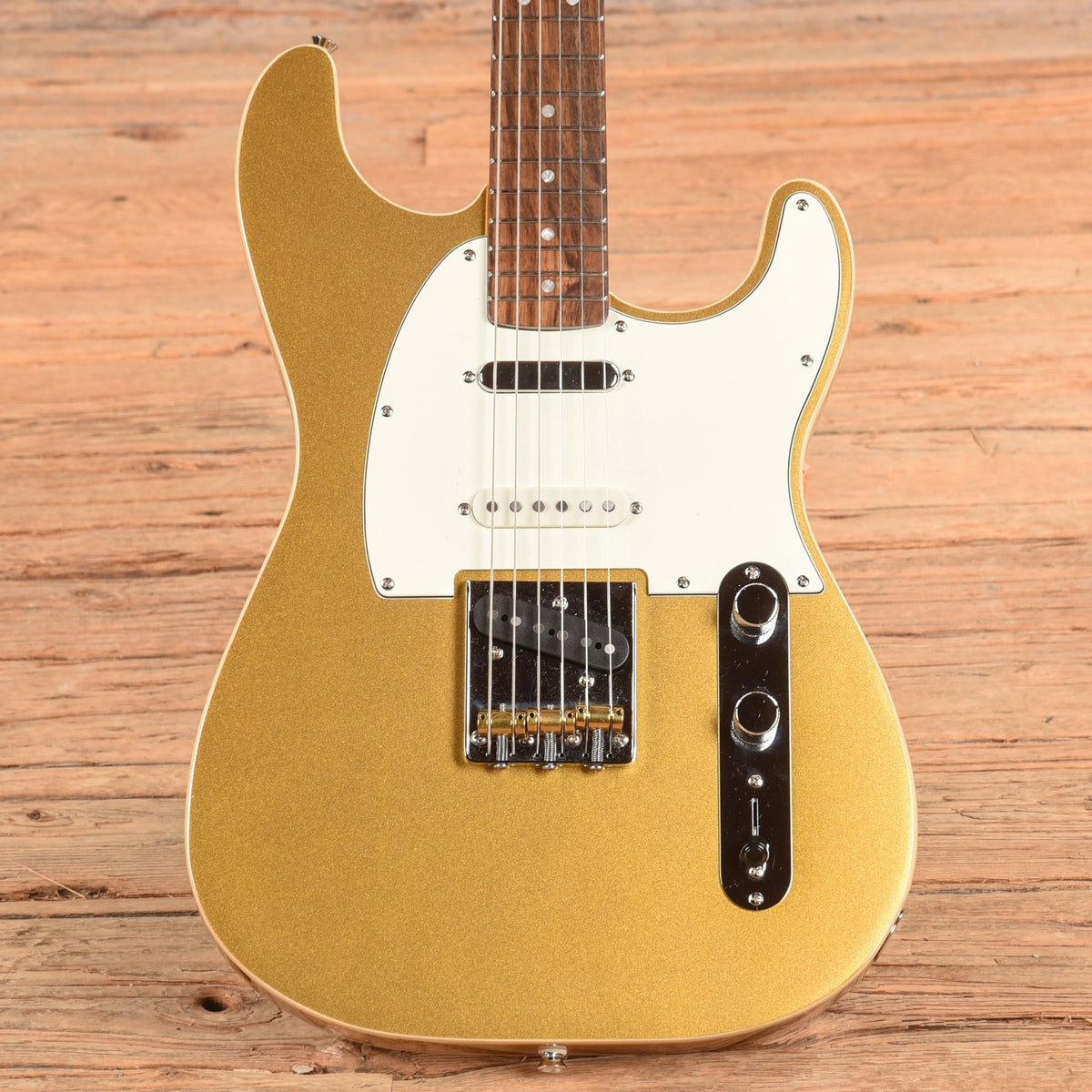 Squier Paranormal Custom Nashville Stratocaster Aztec Gold 2023
