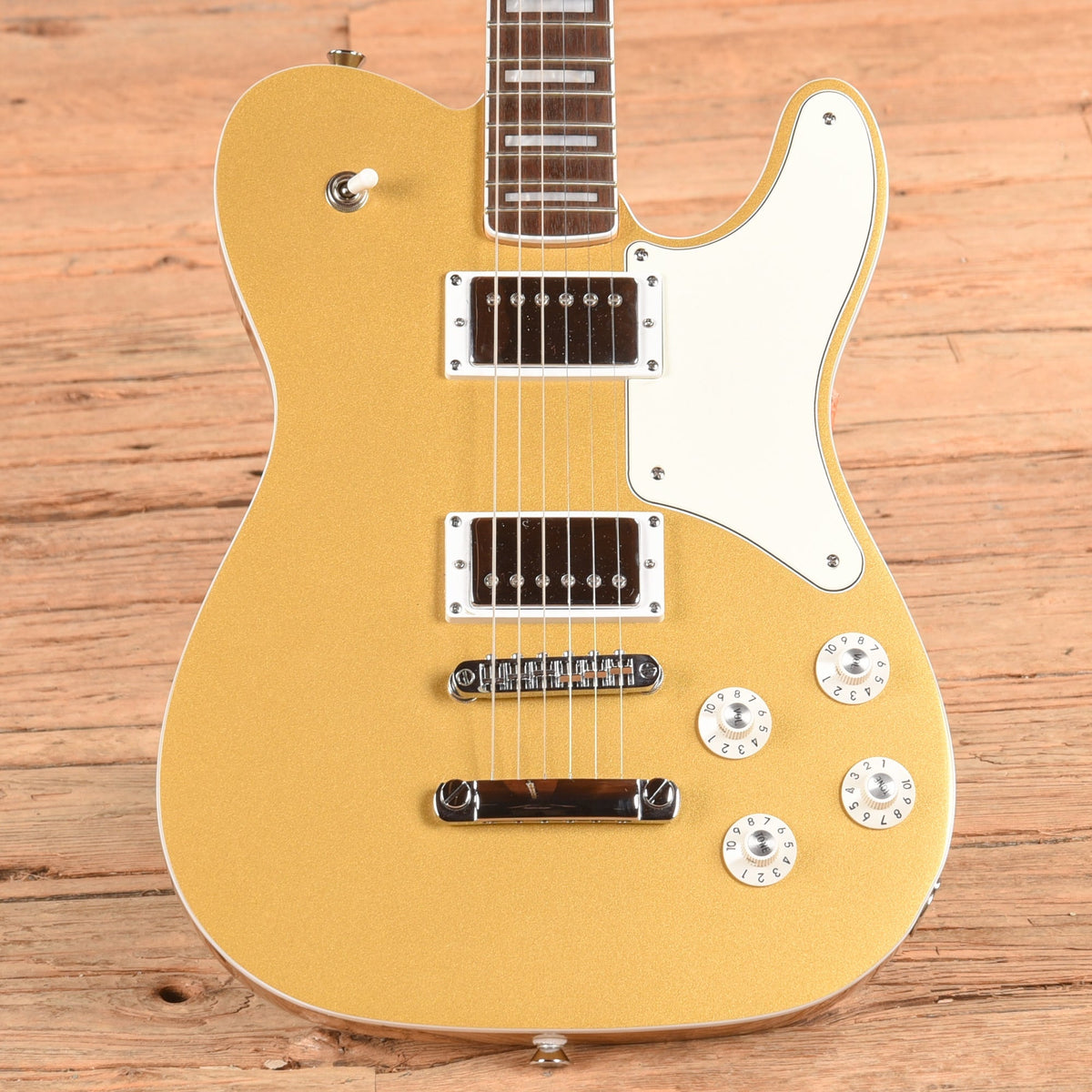 Squier Paranormal Troublemaker Telecaster Deluxe Aztec Gold 2024