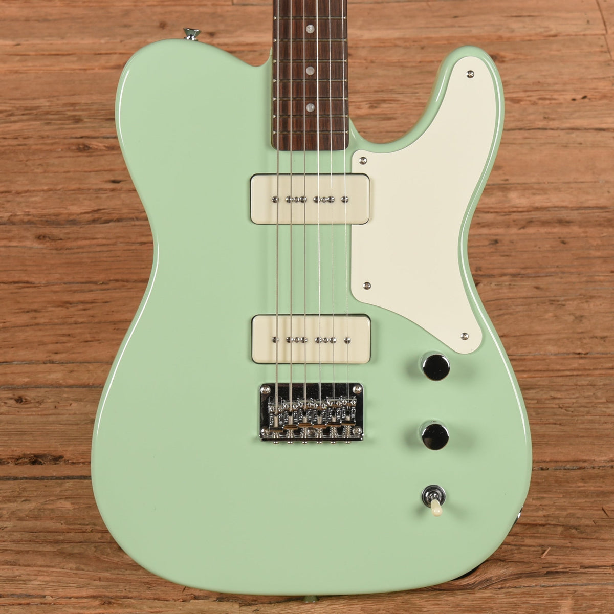Squier Paranormal Baritone Cabronita Telecaster Sea Foam Green 2022