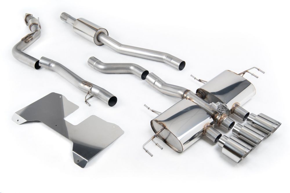 Milltek Road+ Non-Valved Cat-Back Exhaust for 2022+ Honda Civic Type R [FL5] (Polished)