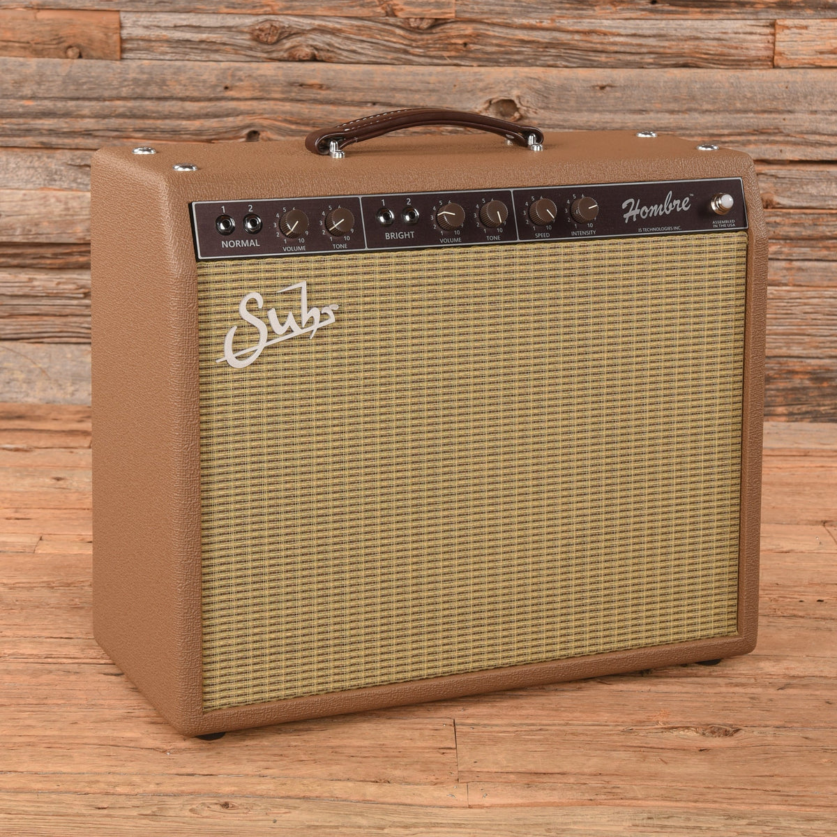 Suhr Hombre 2-Channel 18-Watt 1X12 Guitar Combo Brown 2025