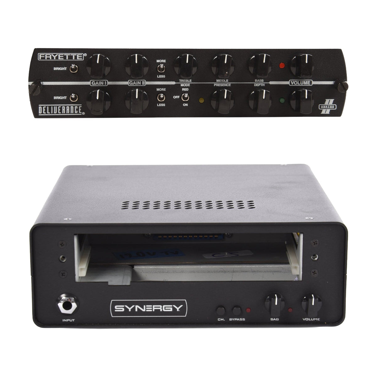 Synergy SYN-1 Table Top Preamp Module Dock  and Synergy Fryette Deliverance Tube Preamp Module Bundle