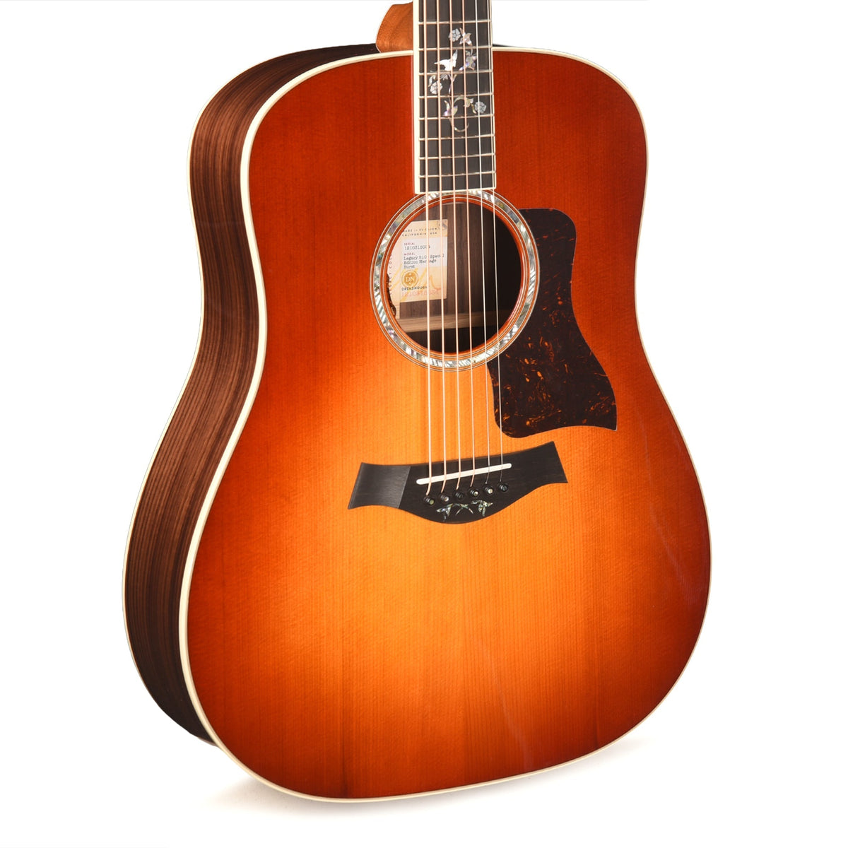Taylor Special Edition Legacy 810e Dreadnought Torrefied Sitka/Rosewood Heritage Burst w/L.R. Baggs Element VTC
