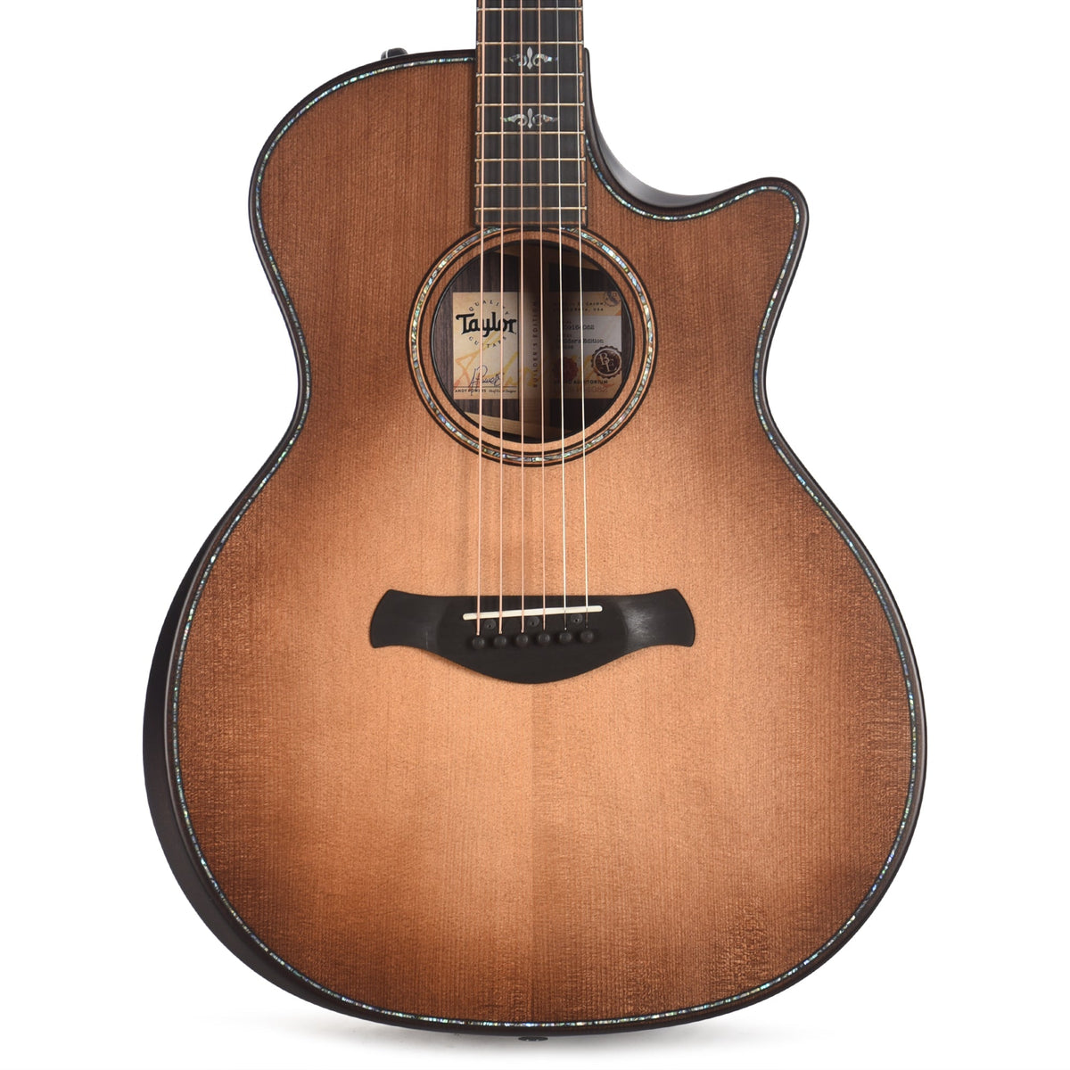 Taylor Builder's Edition 914ce Grand Auditorium Spruce/Rosewood Wild Honey Burst ES2