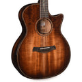 Taylor Next Generation Builder's Edition K24ce Grand Auditorium Figured Hawaiian Koa Kona Burst w/Claria Pickup