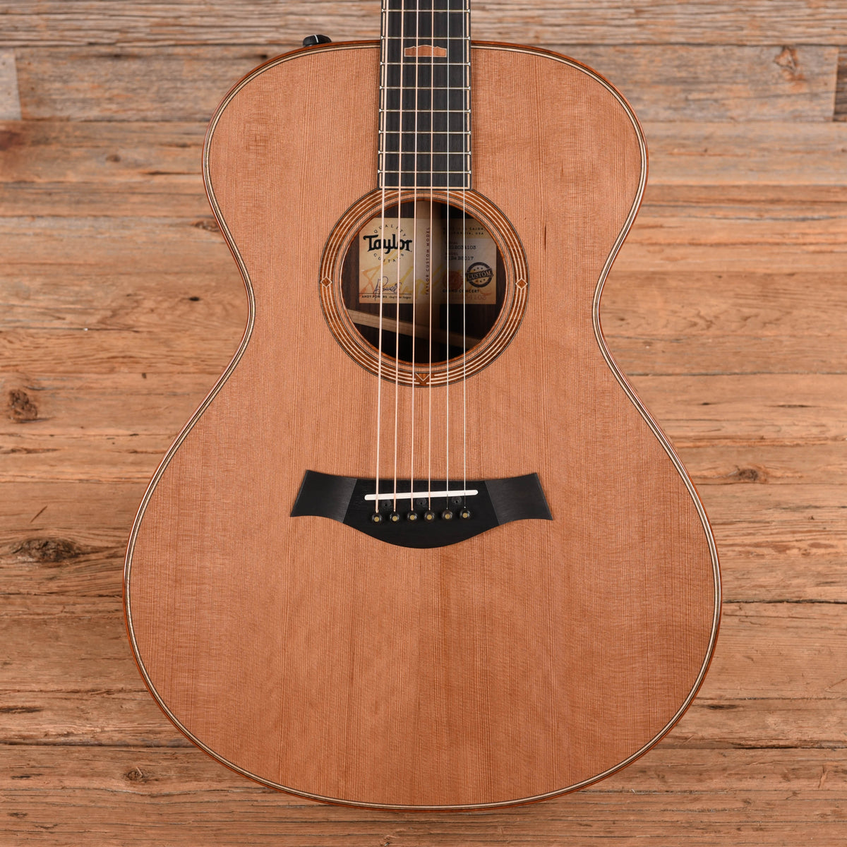 Taylor Custom Shop NAMM Catch #17 C12e Western Red Cedar Natural 2025