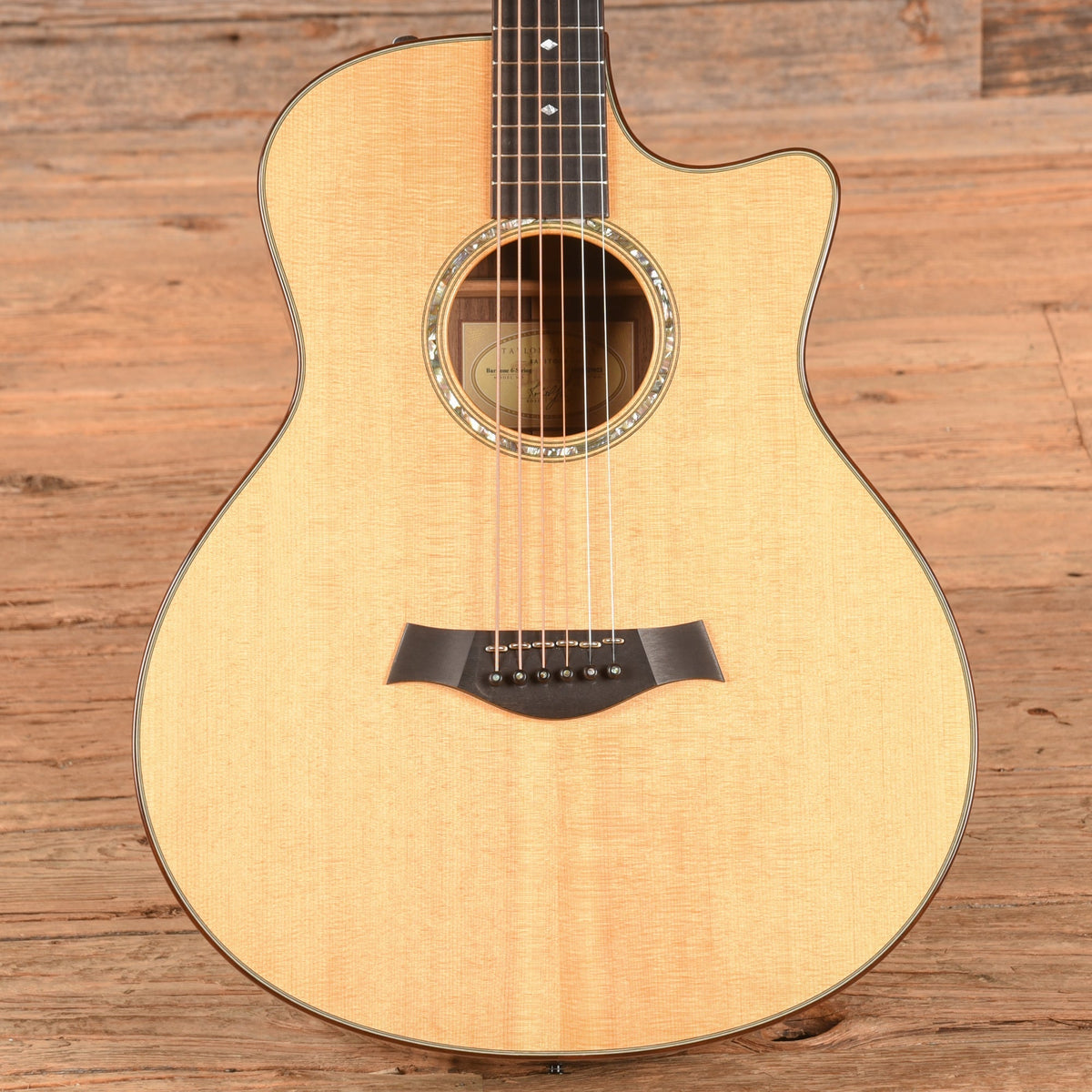 Taylor Baritone 6-String Natural 2009 - Zac Brown
