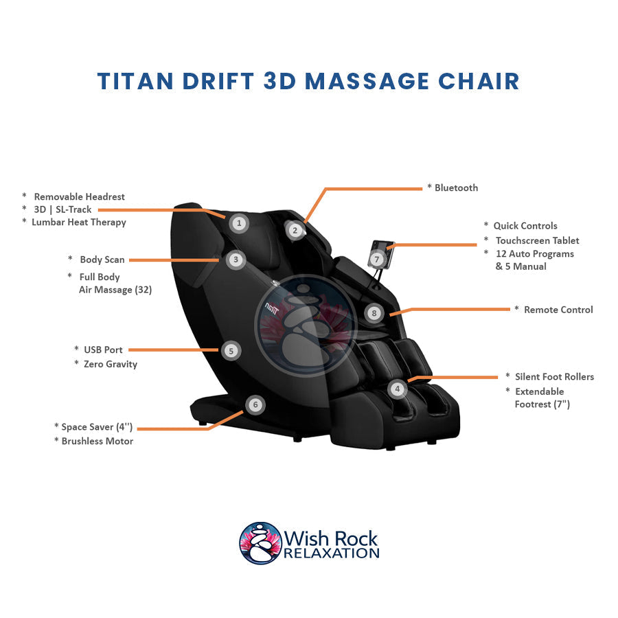 Titan Drift 3D Massage Chair