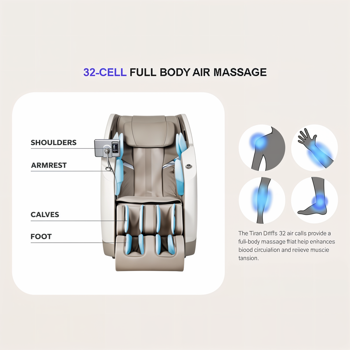 Titan Drift 3D Massage Chair