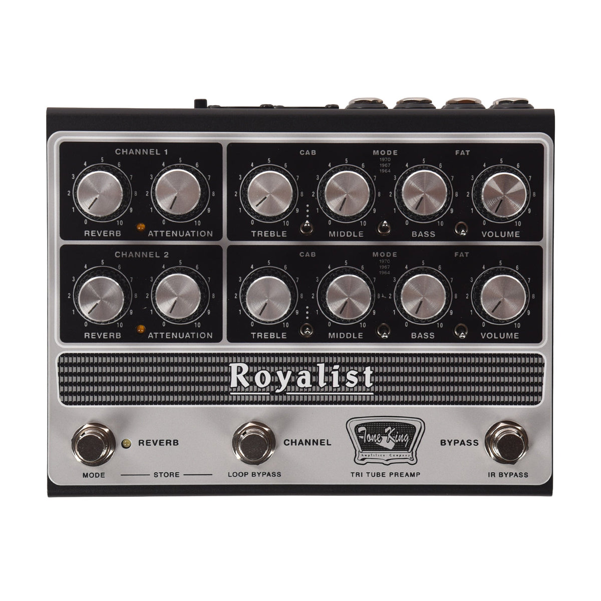 Tone King Royalist Tri-Tube Preamp Pedal