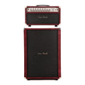 Two Rock Classic Reverb Signature 100/50W Head and 2x12 Vertical Cabinet Burgundy Suede w/Sparkle Matrix Grill Cloth Bundle