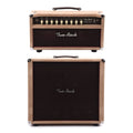 Two Rock Vintage Deluxe 40w Head and 3x10 Amp Cabinet Dogwood Suede w/ Oxblood Grill Cloth Bundle