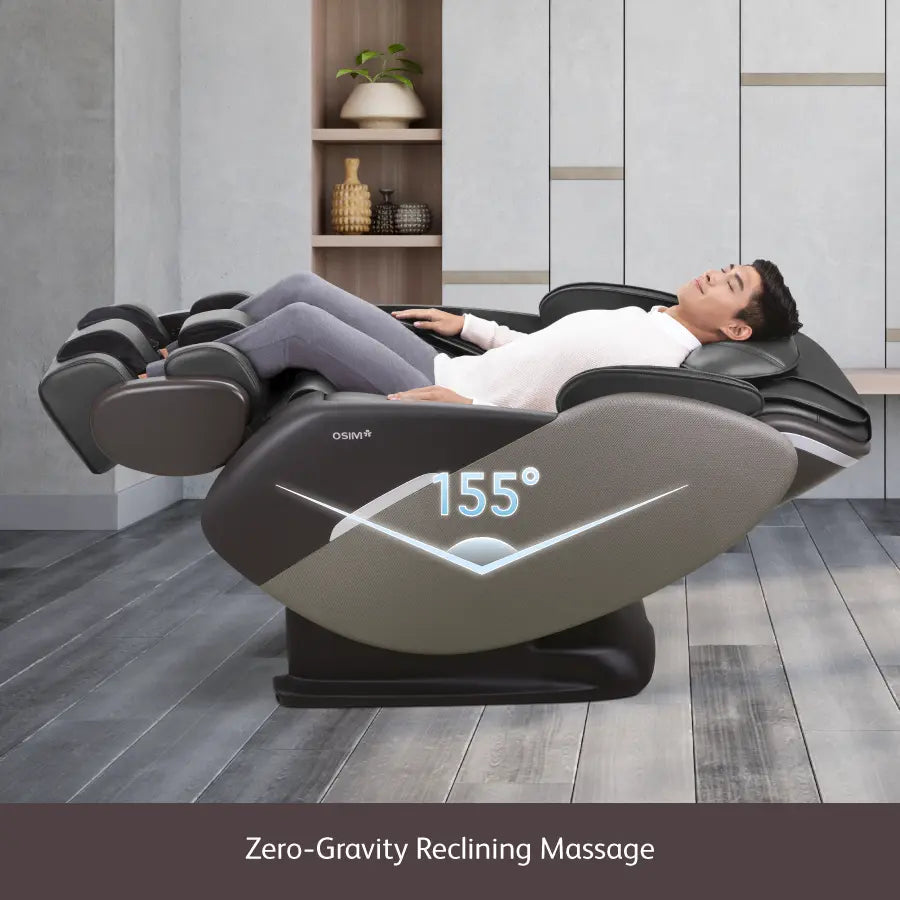 uDeluxe Max Shiatsu Full Body Massage Chair with V-Hand Technology