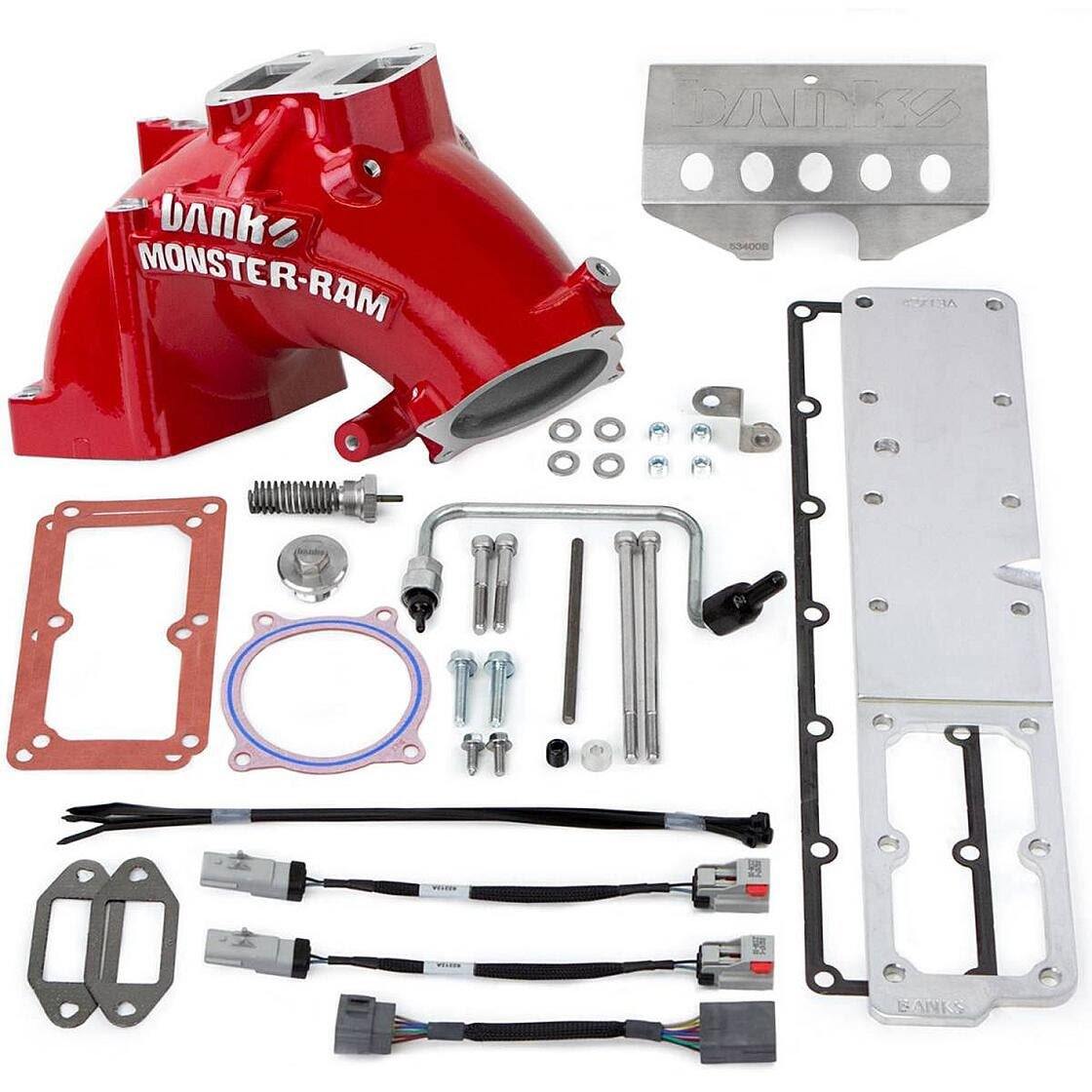 Banks Power 6.7L Cummins Ram Monster-Ram Gen 2 (2007.5-2024) (2007.5-2013 / Natural Aluminum / Do Not Add Engine Cover with Revolver Billet Oil Cap)