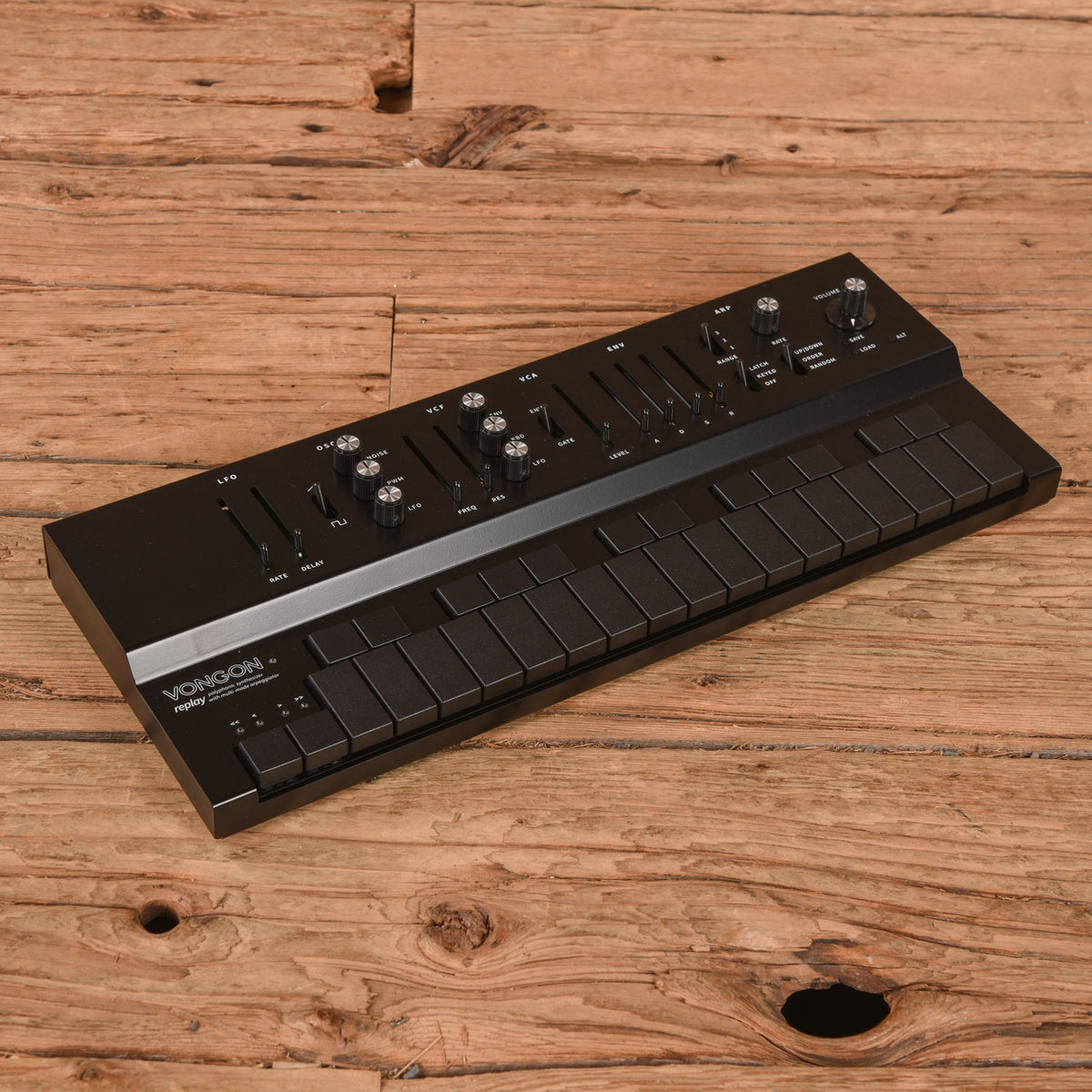 Vongon Replay 6-Voice Virtual Analog Synthesizer Black