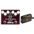 Wampler Tom Quayle Signature Dual Fusion Overdrive v2 Bundle w/ Truetone 1 Spot Space Saving 9v Adapter