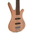 Warwick RockBass Corvette Premiuim 5-String Bass Natural Transparent High Polish