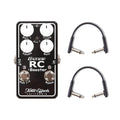 Xotic Bass RC Booster V2 w/(2) RockBoard Flat Patch Cables Bundle