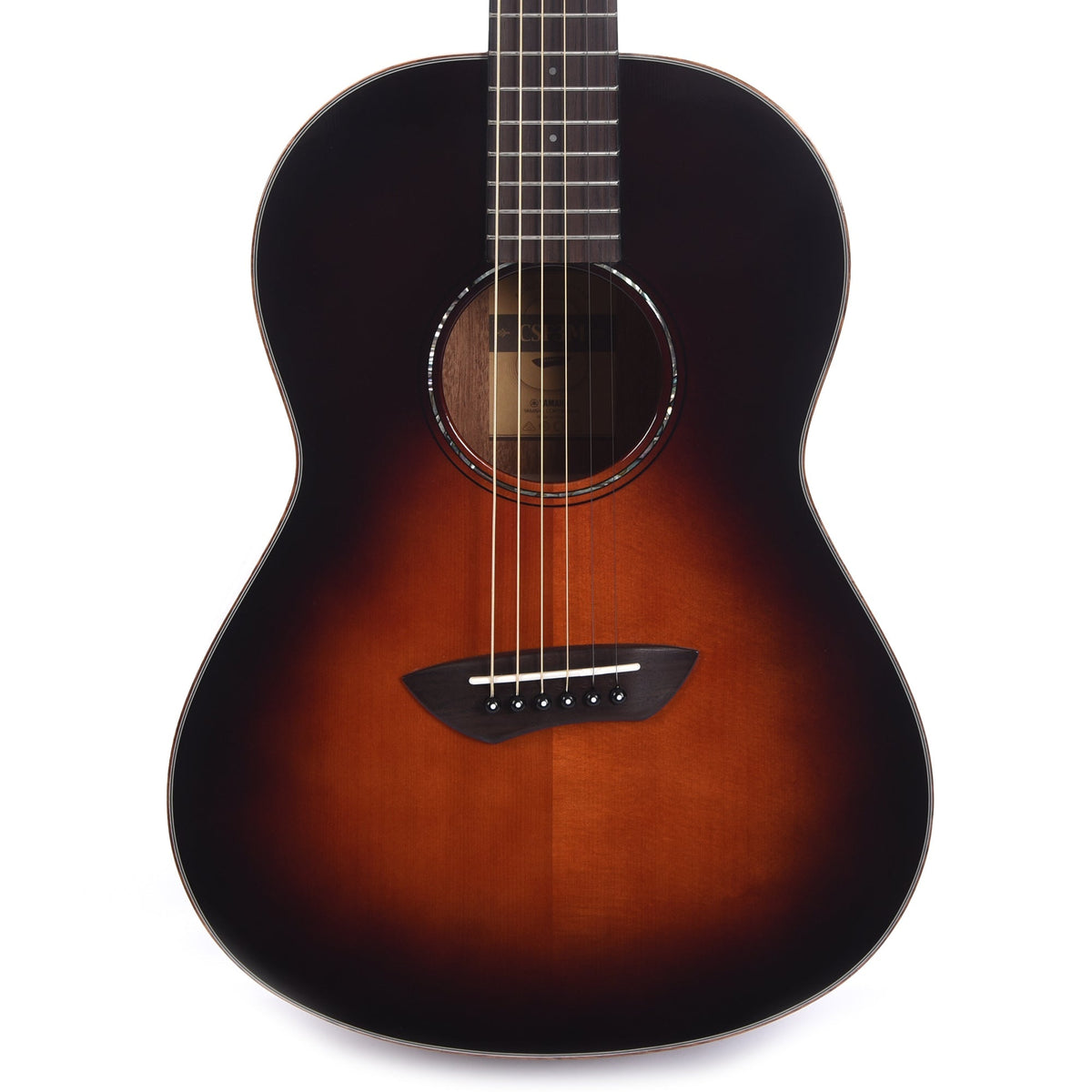 Yamaha CSF3M Parlor Acoustic/Electric Guitar Tobacco Sunburst