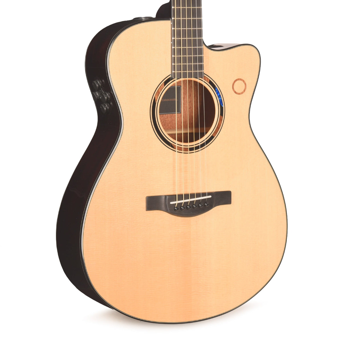 Yamaha TAS3 C TransAcoustic Concert Acoustic Electric Guitar w/ Built-In Looper & Effects Natural