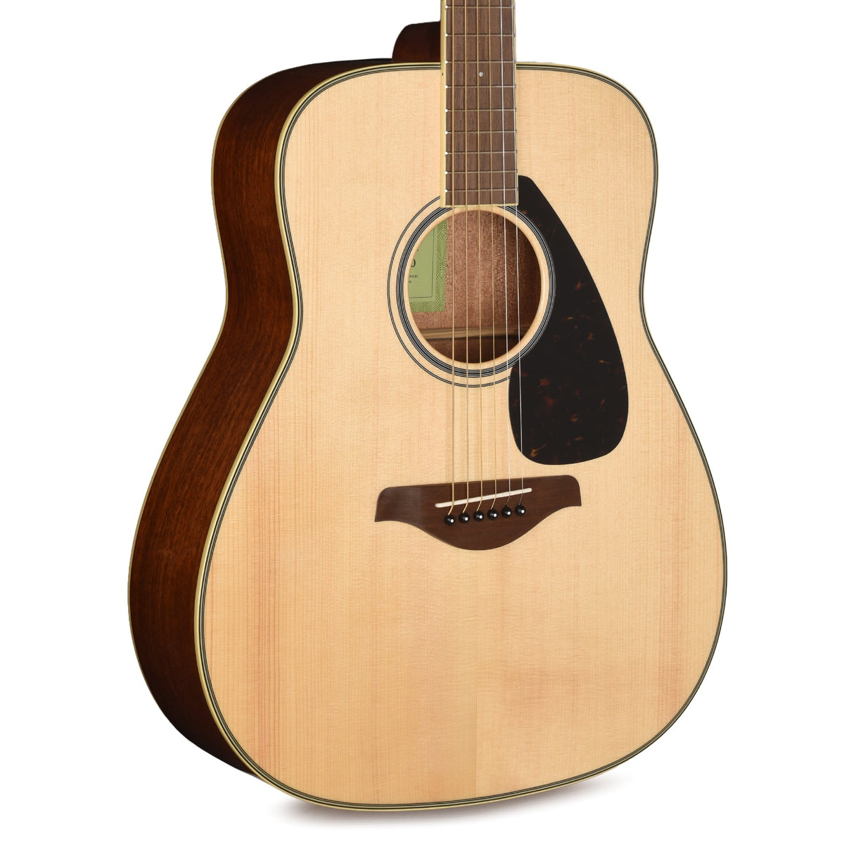 Yamaha FG820 Dreadnought Spruce/Mahogany Acoustic Guitar Natural