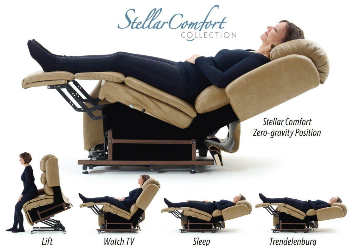 UltraComfort UC559 Polaris Series 2 Zone Zero Gravity Lift Chair